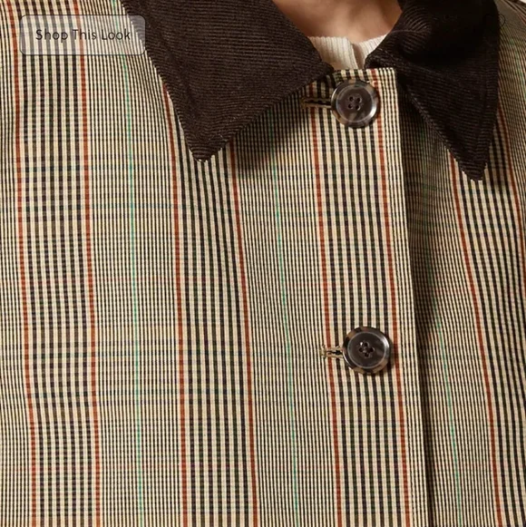 J Crew Barn Jacket™ in plaid double-faced cotton CM955 Size L NWT - Picture 4 of 9